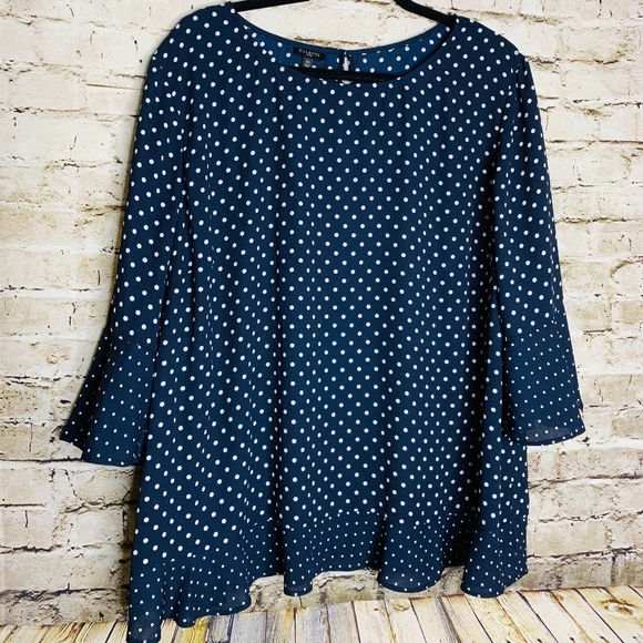 Talbots Tops - Talbots Polka Dot Blouse